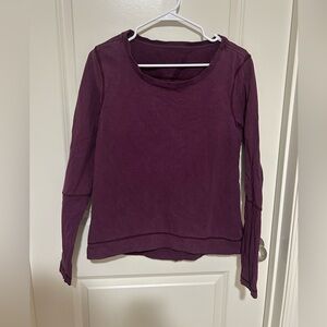 Lululemon Purple Stretch Long Sleeve